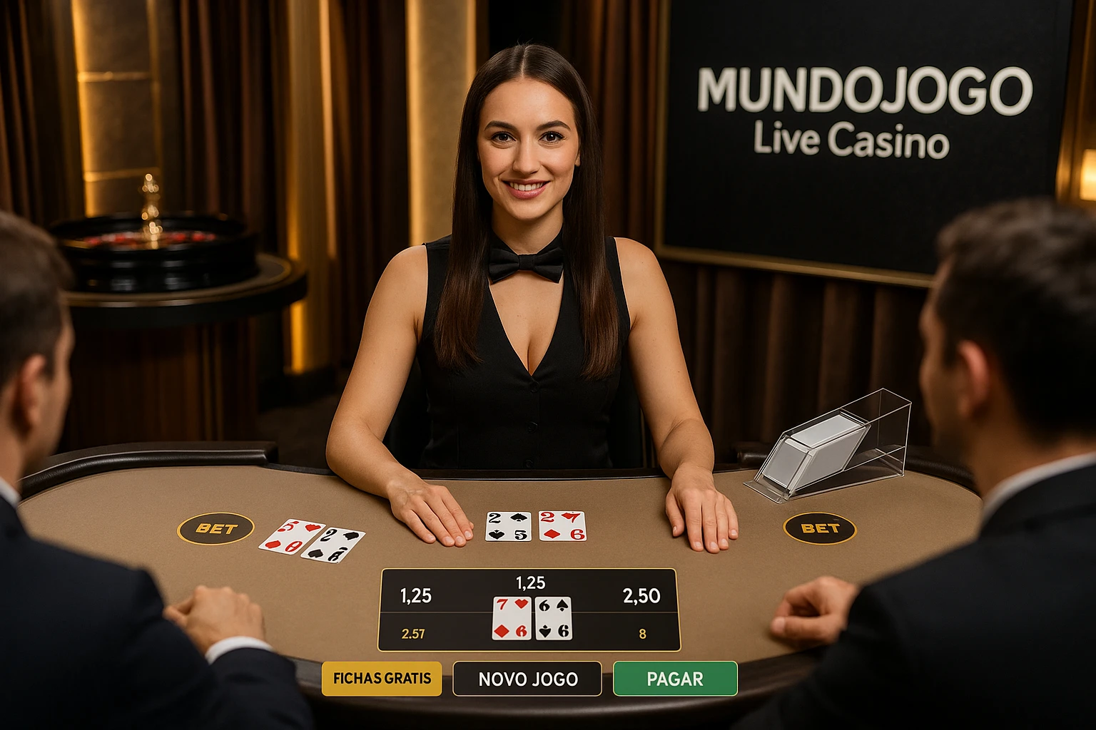 O MUNDOJOGO Live Casino lança promoções regularmente